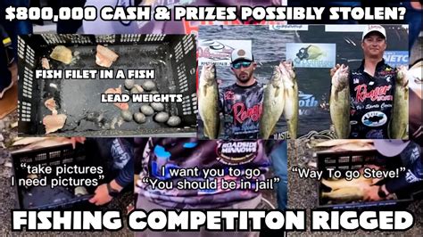 wally scandal|walleye fish cheating.